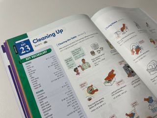 웅진컴퍼스 EEA 일상영어회화 EEA 낭독편 — 5점을 준 리뷰어가 2023년 2월 올린 사용 사진