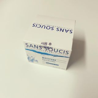 산수시 아쿠아 베네핏 24h 수부지 물광 속건조 수분크림 50ml — 5점을 준 리뷰어가 2021년 6월 올린 사용 사진