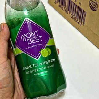 몽베스트 Montbest with Sparkling water Lime20병 — 4.5점을 준 리뷰어가 2022년 9월 올린 사용 사진