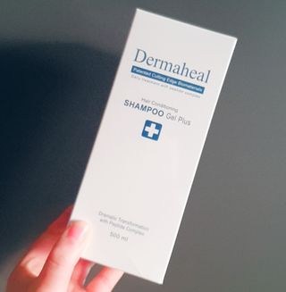더마힐 헤어 컨디셔닝 샴푸 500ml 3종 중 택1 — 5점을 준 리뷰어가 2021년 3월 올린 사용 사진