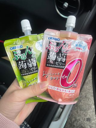 ORIHIRO 오리히로 곤약젤리 제로칼로리 130g 4종 4팩(맛별로 1팩씩) — 4.5점을 준 리뷰어가 2023년 3월 올린 사용 사진