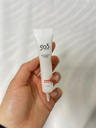소담스퀘어 상암 닥터505 센텔라스카 연고 피톤치드(15g) — 5점을 준 리뷰어가 2022년 11월 올린 사용 사진