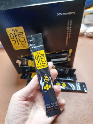 광동생활건강 [광동] 아르기닌 마누카 허니 20mlx50포 — 5점을 준 리뷰어가 2023년 12월 올린 사용 사진