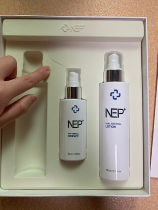 SOONWITH 순위드 NEP+ 스킨케어 3종 세트 — 4.5점을 준 리뷰어가 2021년 3월 올린 사용 사진