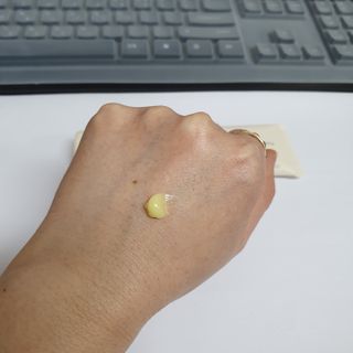 [후르디아] 끈적임 없는 착한성분 비건  핸드크림 3종 — 5점을 준 리뷰어가 2021년 2월 올린 사용 사진