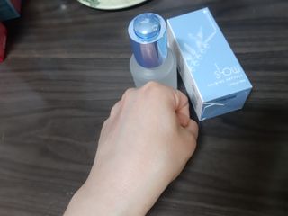 슬로우 스킨스 슬로우 여우구슬 앰플 — 5점을 준 리뷰어가 2021년 4월 올린 사용 사진