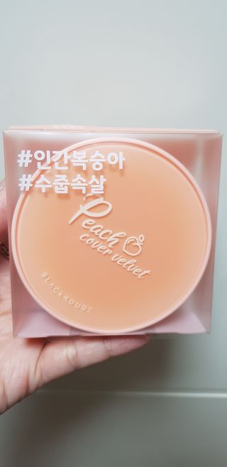 [블랙루즈] 피치 커버 벨벳 쿠션 2종 중 택1 — 5점을 준 리뷰어가 2020년 12월 올린 사용 사진