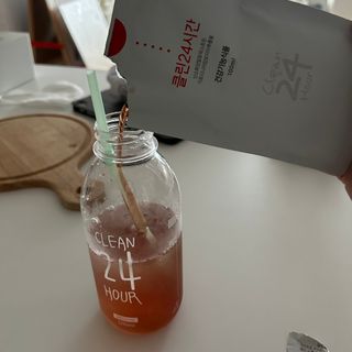 클린24시간 1BOX(5포) + 전용보틀(500ml) — 5점을 준 리뷰어가 2023년 5월 올린 사용 사진