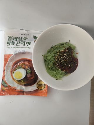 클린24시간 올리브 발효곤약면 찰비빔면 1세트-(3봉) — 5점을 준 리뷰어가 2024년 3월 올린 사용 사진