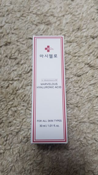 닥터마시멜로 닥터 마시멜로 마블러스 히알루론산 앰플 — 5점을 준 리뷰어가 2021년 3월 올린 사용 사진