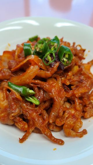 불타 호랑이 닭발 250g — 5점을 준 리뷰어가 2021년 7월 올린 사용 사진