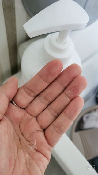 프리[닥터문] 유산균 락토케어 질경초 여성청결제 1000ml (젤타입) — 5점을 준 리뷰어가 2022년 7월 올린 사용 사진