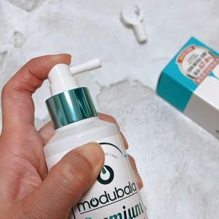 모두발라 탈모집중케어 헤어토닉 — 5점을 준 리뷰어가 2022년 1월 올린 사용 사진