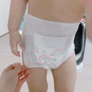 쿠잉 윙윙 풀커버 팬티기저귀 (L/XL/XXL) 1팩 — 5점을 준 리뷰어가 2023년 1월 올린 사용 사진