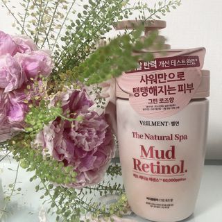 벨먼 내추럴 스파 머드레티놀 바디워시(그린로즈, 미드나잇 피오니) — 5점을 준 리뷰어가 2022년 6월 올린 사용 사진
