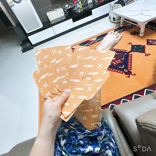 파워풀엑스 메디핑 라이트팩 다이아몬드 타입_8개입(베이지) — 4점을 준 리뷰어가 2025년 1월 올린 사용 사진