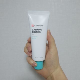 리더스코스메틱 리더스 카밍 바이오틱스 크림 마스크 — 5점을 준 리뷰어가 2021년 2월 올린 사용 사진