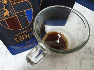 [광동생활건강] 광동정녹청 30포 — 5점을 준 리뷰어가 2021년 10월 올린 사용 사진
