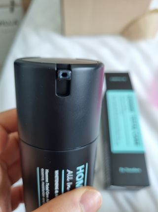 Dr.느루벗 느루벗 옴므 토탈 케어 올인원 118ml 남자 남성 스킨 로션 에센스 크림 화장품 — 5점을 준 리뷰어가 2021년 5월 올린 사용 사진