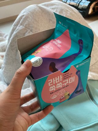 [푸름웰니스] 라바 쑥쑥구미 36g — 5점을 준 리뷰어가 2021년 12월 올린 사용 사진