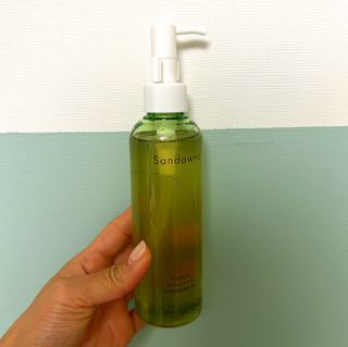 스킨큐어 산다화 순한 클렌징 동백 오일 200ml — 5점을 준 리뷰어가 2023년 4월 올린 사용 사진