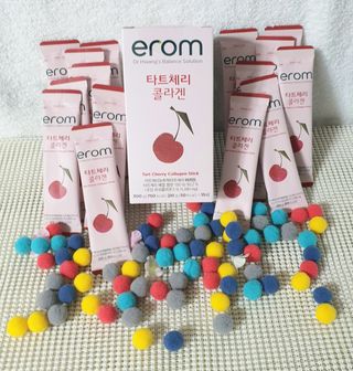 이롬 erom 타트체리 콜라겐 — 5점을 준 리뷰어가 2021년 3월 올린 사용 사진