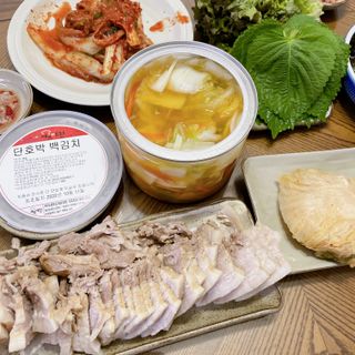 셰프애찬 단호박 백김치 1kg — 5점을 준 리뷰어가 2022년 10월 올린 사용 사진