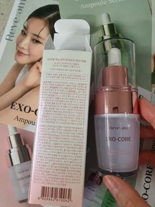 나우 [리브엠] 123억개 엑소좀으로 채운 눈부신 광채, 엑소코어 화이트닝 텐션 앰플 — 5점을 준 리뷰어가 2023년 8월 올린 사용 사진