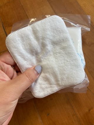 설랩수앤슈, 직접 만들어 쓰는 아기 물티슈 — 5점을 준 리뷰어가 2021년 8월 올린 사용 사진