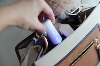 lumion Vitok 휴대용 살균캡슐 — 4점을 준 리뷰어가 2021년 1월 올린 사용 사진