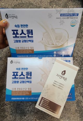 자연에온 마시는 프로틴 고함량 균형단백질 음료 포스틴 125ml 10개입 1BOX — 5점을 준 리뷰어가 2021년 5월 올린 사용 사진