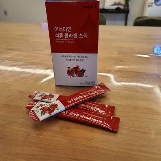 이너미인 석류 콜라겐 스틱 — 5점을 준 리뷰어가 2021년 1월 올린 사용 사진