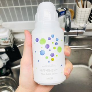 자연그램 매직버블클리너 250g — 3.5점을 준 리뷰어가 2021년 1월 올린 사용 사진