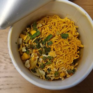 NISSIN 닛신 컵누들  4종 - 씨푸드오리지날, 씨푸드 스파이시, 씨푸드 커리, 씨푸드 XO소스 — 4.5점을 준 리뷰어가 2021년 11월 올린 사용 사진