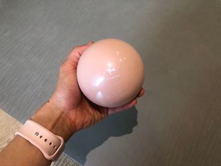 [트라택] 홈 필라테스 SET [미니짐볼+웨이트볼(0.5kg&1kg+요가블럭] — 5점을 준 리뷰어가 2022년 7월 올린 사용 사진