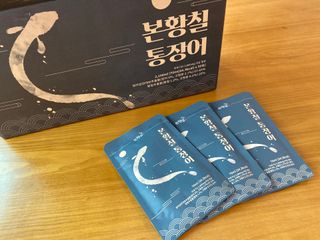 [비린내 완벽제거] 본황칠 통장어 국내산 장어즙 아르기닌 2800mg 장어즙효능 기력보강 — 5점을 준 리뷰어가 2022년 7월 올린 사용 사진