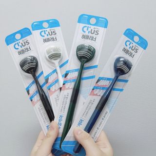 크리오 클리어스 혀백태제거 구취관리 혀클리너 — 5점을 준 리뷰어가 2021년 3월 올린 사용 사진