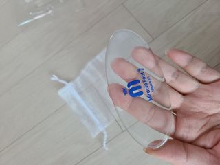 미라클풋 유리발각질제거기 물없이 쓱싹쓱싹 몇번만에 발각질 완벽제거 — 4.5점을 준 리뷰어가 2021년 9월 올린 사용 사진