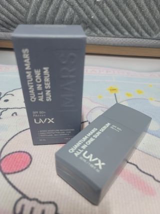 UVX 퀀텀 마스 올인원 선세럼 — 5점을 준 리뷰어가 2024년 2월 올린 사용 사진