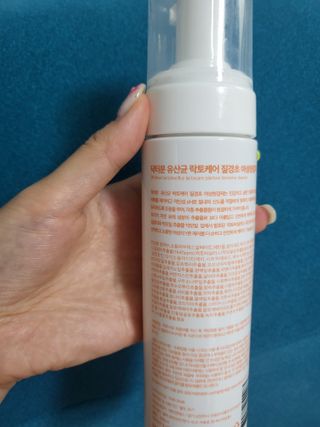 MF프리 [닥터문] 유산균 락토케어 질경초 여성청결제 200ml (폼타입) — 5점을 준 리뷰어가 2022년 7월 올린 사용 사진