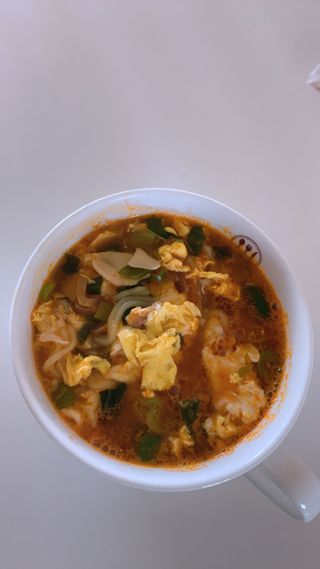 [풀무원] 자연은맛있다 정면, 백면, 홍면  세트 — 3점을 준 리뷰어가 2021년 4월 올린 사용 사진