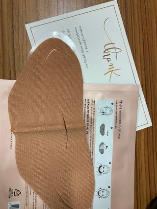 아이디플라코스메틱 아이디 페이스핏 마이너스 밴드 v2 — 3.5점을 준 리뷰어가 2021년 6월 올린 사용 사진