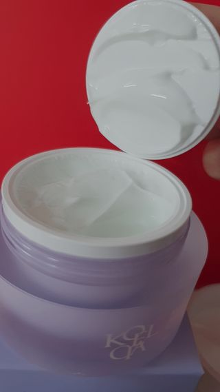코엘시아 요거프레쉬 아쿠아샷 수분크림 — 5점을 준 리뷰어가 2021년 1월 올린 사용 사진