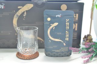 [비린내 완벽제거] 본황칠 통장어 국내산 장어즙 아르기닌 2800mg 장어즙효능 기력보강 — 5점을 준 리뷰어가 2022년 7월 올린 사용 사진