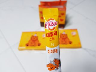 광동생활건강 [광동] 비타 500 데일리 스틱 VB, VC를 함유한 멀티비타민 30포+30포 — 5점을 준 리뷰어가 2022년 7월 올린 사용 사진