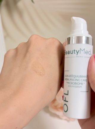 프랑스 뷰티메드 OFL 리밸런싱 케어 세럼 30ml (OFL 크림 5ml*5개 증정) — 4점을 준 리뷰어가 2022년 8월 올린 사용 사진