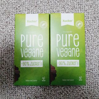 당류2g 자일리톨로 단맛을낸 슈카 퓨어비건 무설탕초콜릿 Xucker vegan 2개입 — 5점을 준 리뷰어가 2021년 4월 올린 사용 사진