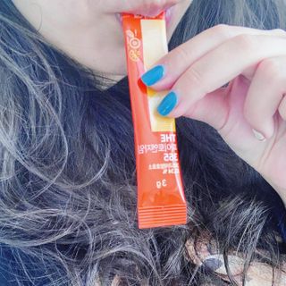 [닥터루템]맛있는 파인애플맛 과채효소 THE파이토엔자임365 1box (30포) — 4점을 준 리뷰어가 2022년 10월 올린 사용 사진
