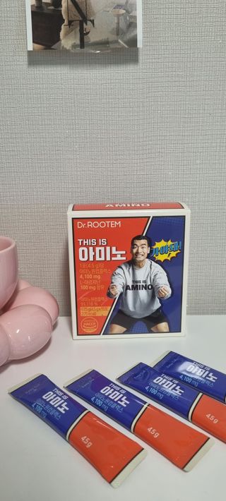 [닥터루템] THIS IS 아미노 디스이즈아미노 필수 조원희 아미노산 1box(15포) — 5점을 준 리뷰어가 2023년 1월 올린 사용 사진