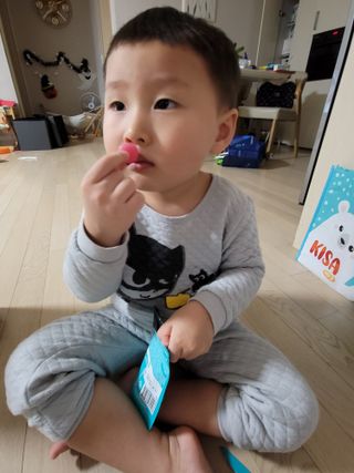 푸름웰니스 라바 쑥쑥구미 36g — 5점을 준 리뷰어가 2022년 2월 올린 사용 사진